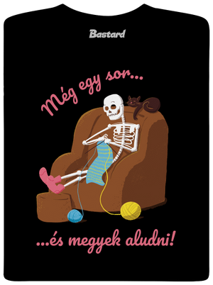 Még egy sor férfi hosszú ujjú póló Black