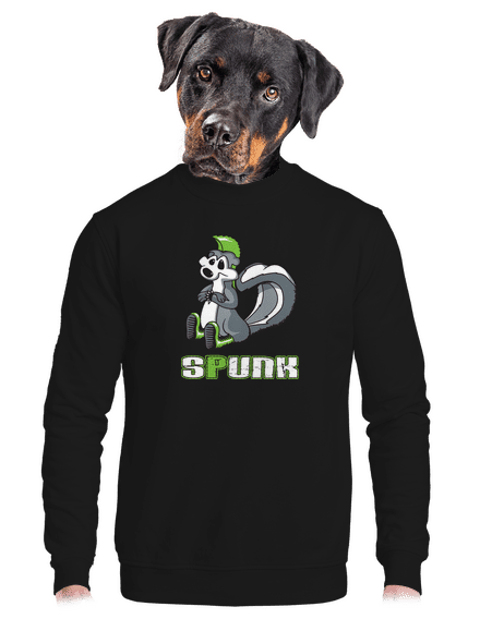 Spunk unisex crewneck Black