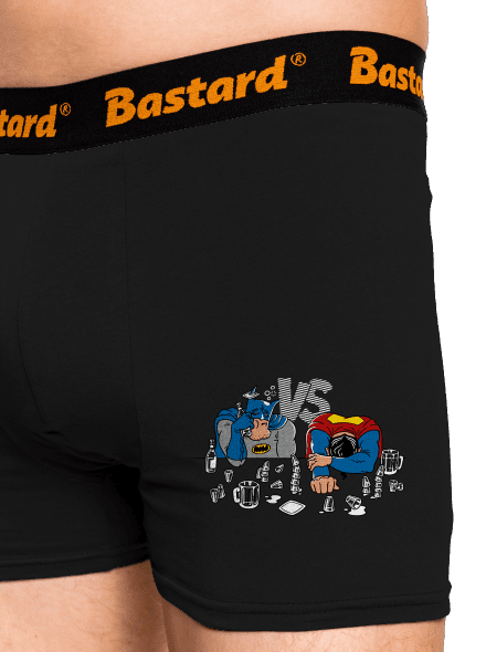A szuperhősök harca boxeralsó Black