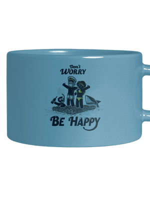 Don't worry macaron bögre Blue Macaron