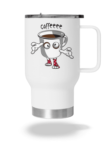 Zombie coffee termosz bögre White