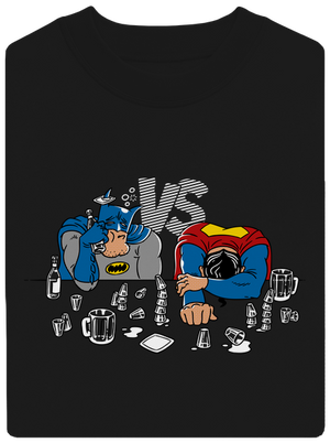 A szuperhősök harca unisex crewneck Black