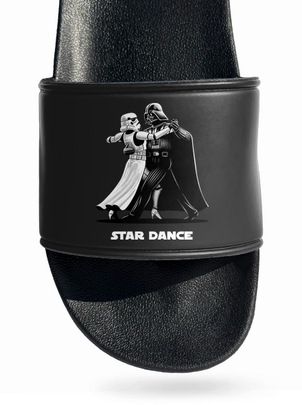 Star dance papucs Black