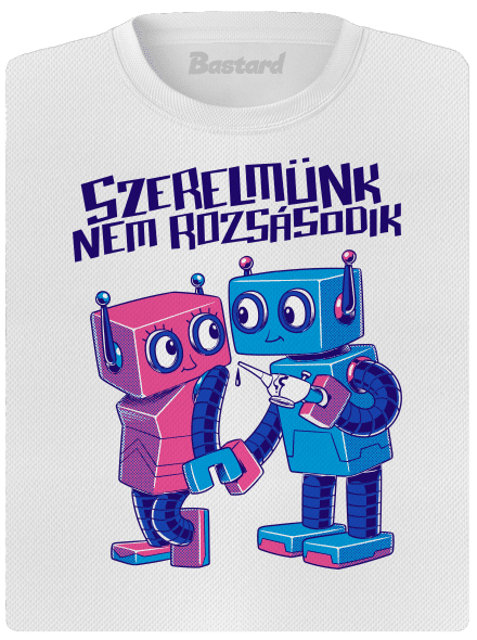 Robotok női sportpóló White