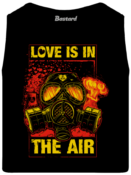 Love is in the air férfi trikó Black