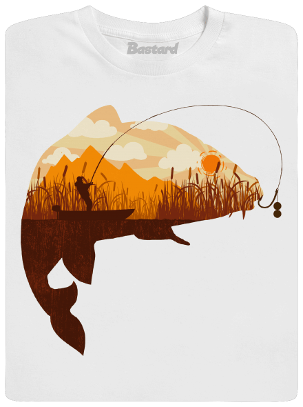 Halfogás gyerek póló White