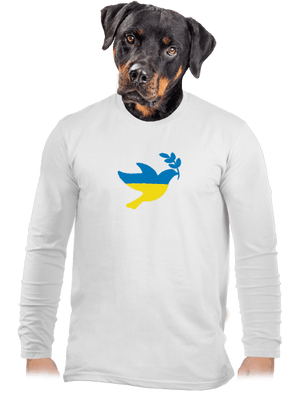  férfi hosszú ujjú póló White