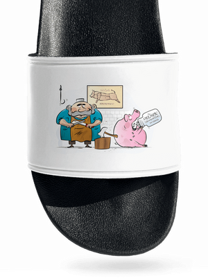 Hentes és disznó papucs White