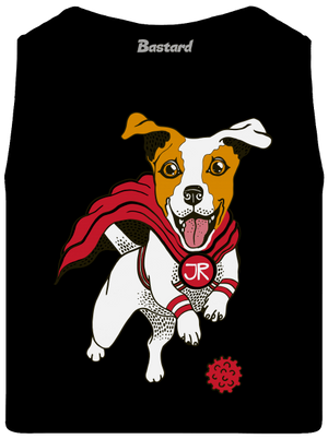 Jack Russell férfi trikó Black