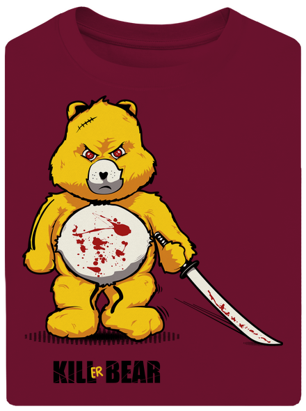 Killer bear unisex túlméretezett póló Garner