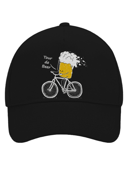 Tour de beer baseballsapka Black