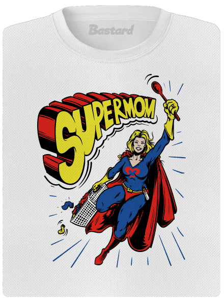 Supermom női sportpóló White