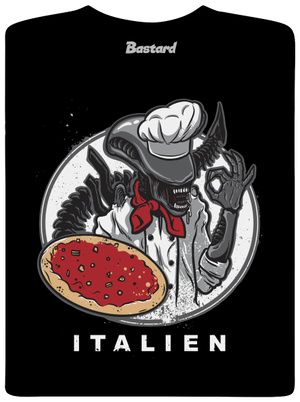 Italien gyerek póló Black