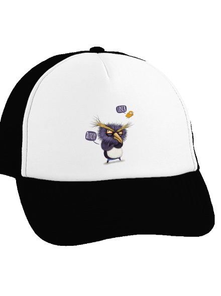 A pingvin nem repül teherautós sapka Black cap