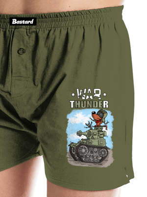 War Hunde férfi alsó nadrág Khaki