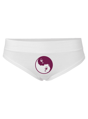 Yin Yang bor női bugyik White