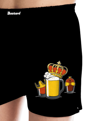 Három Királyok férfi alsó nadrág Black