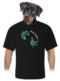 unisex túlméretezett póló