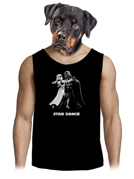 Star dance férfi trikó Black