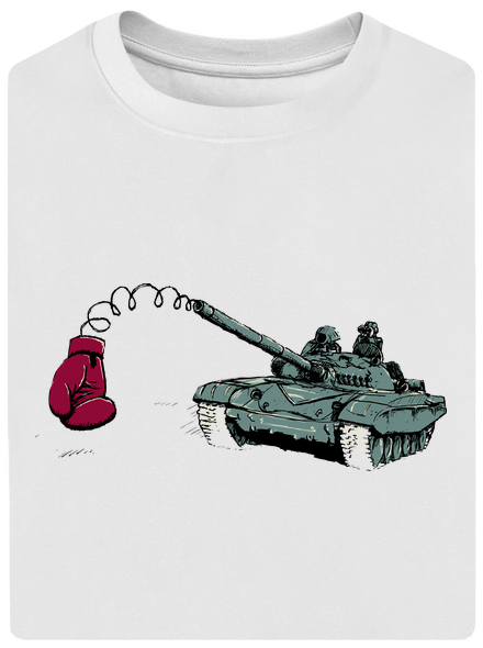 Tank unisex túlméretezett póló White