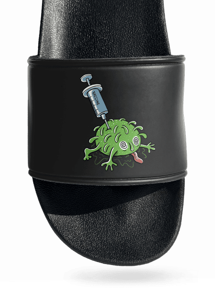 Elakadt covid papucs Black