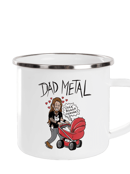 Dad metal pléhbögre White