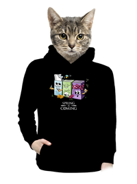 női kenguruzsebes pulóver