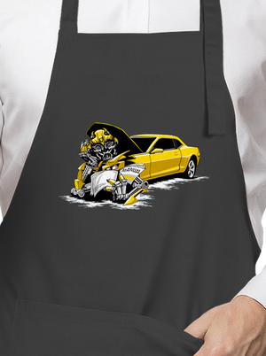 Hogyan kell csinálni kötény Dark Grey