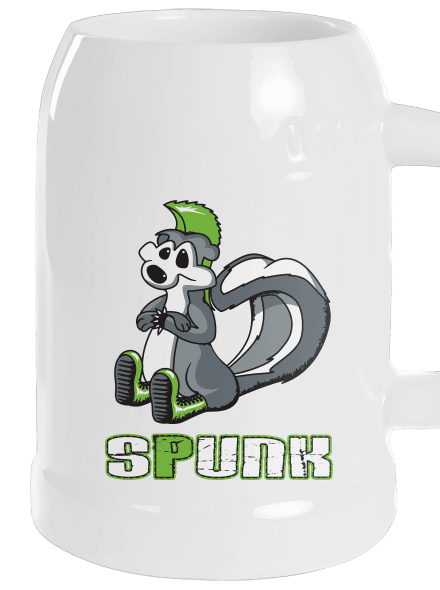 Spunk söröskorsó White