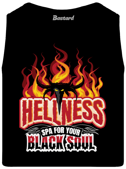 Hellness férfi trikó Black