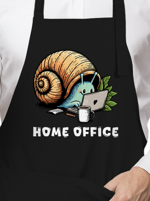 Sneka home office kötény Black