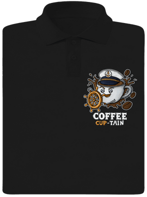Coffee Cup-tain férfi pólóingek Black