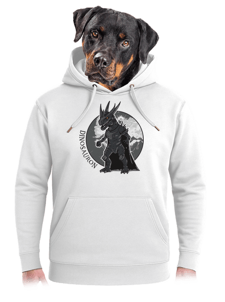 Dinosauron unisex prémium pulóver Snowwhite