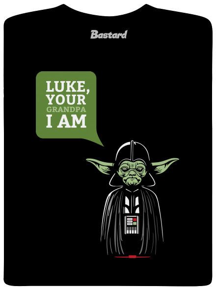 Mr. Yoda: Your grandpa I am férfi hosszú ujjú póló Black