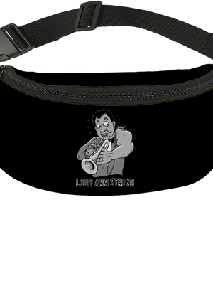 Louis Armstrong övtáska Black