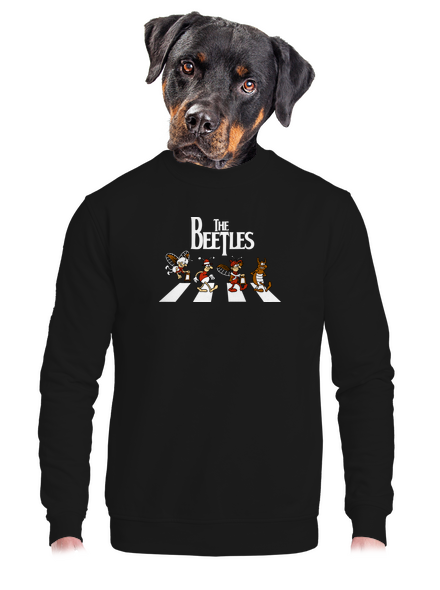 Beatles unisex crewneck Black