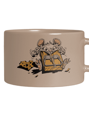 Ínyenc macaron bögre Brown Macaron