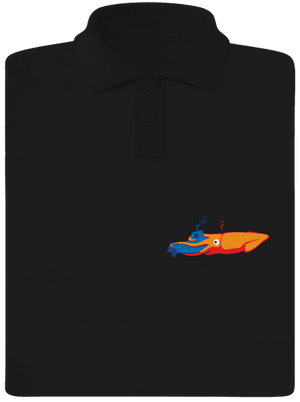 Polip férfi pólóingek Black