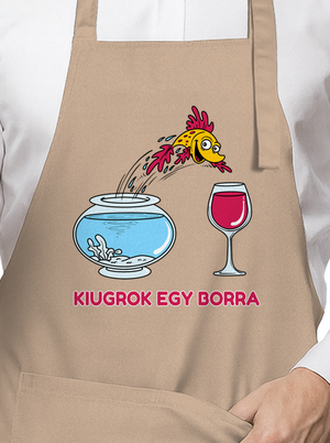 Kiugrok egy borra kötény Rope