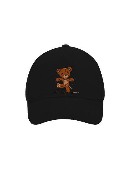 Zombie Teddy baseballsapka Black