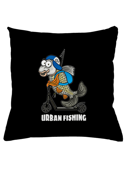 Urban fishing párna Black