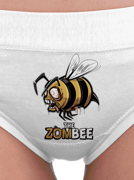 ZomBee - sárga női bugyik White