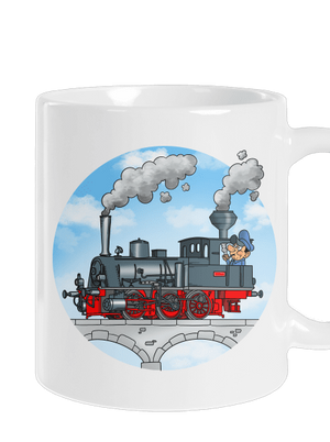 Kéményfüst hagyományos bögre White