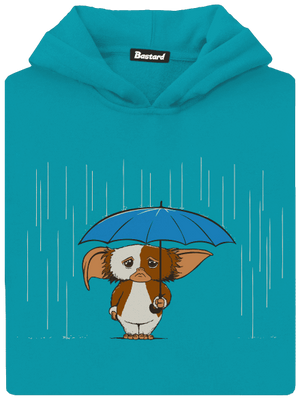 Gremlins gyerek kenguruzsebes pulóver Hawaiian Blue
