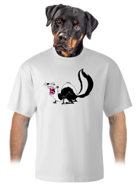 unisex túlméretezett póló