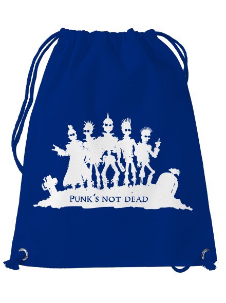 Punks not dead! hátizsák Royal Blue Mal