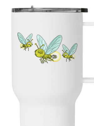 Szentjánosbogár termosz bögre White