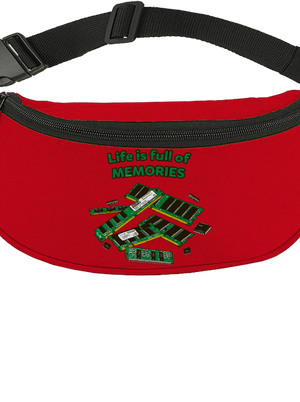 Memóriában tárolva övtáska Red