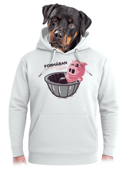 Formában unisex prémium pulóver Snowwhite