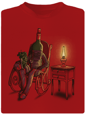 Nagyapa, mondd el férfi sportpóló Red Mal